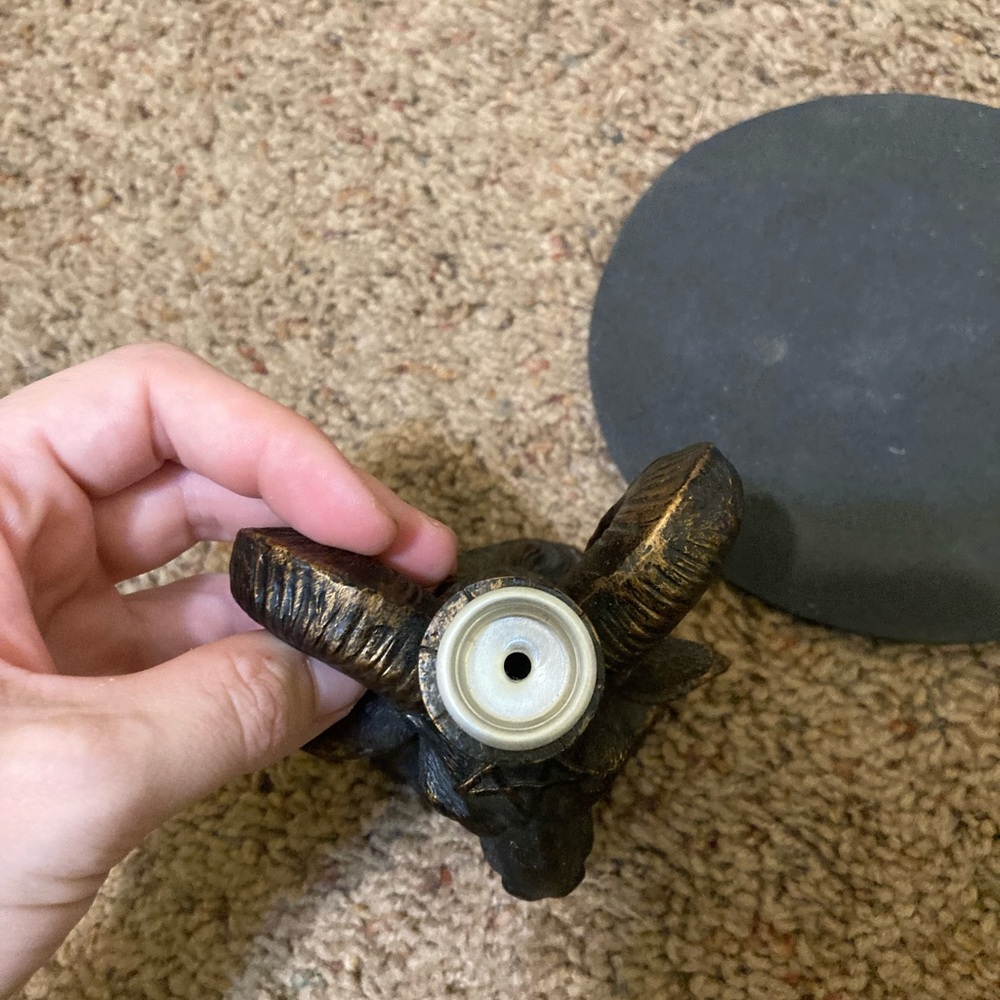 Spencer's Black Ram Head incense burner - Picture 7 of 7